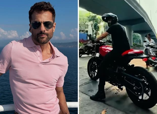 Fardeen Khan revs up with Royal Enfield Guerrilla 450 Apex; first Indian bike fuels nostalgic ride