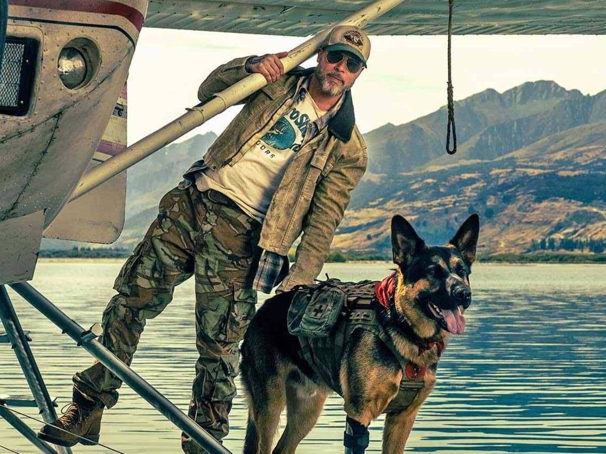 Brad Pitt praises dog co‑star Uber; says the pup’s unscripted moments were moving