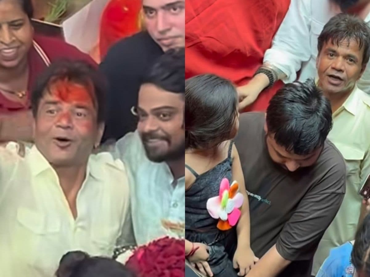 Rajpal Yadav joins the crowd at Lalbaugcha Raja; skips VIP queue amid ₹9 cr debt case