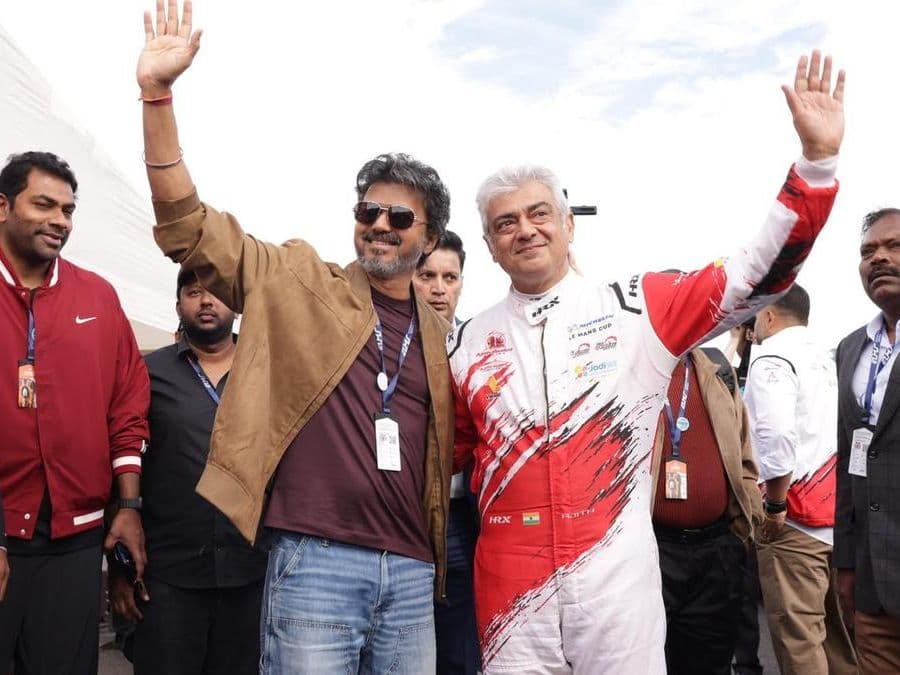 Tamil Nadu CM flags off UK race; Ajith joins him on track