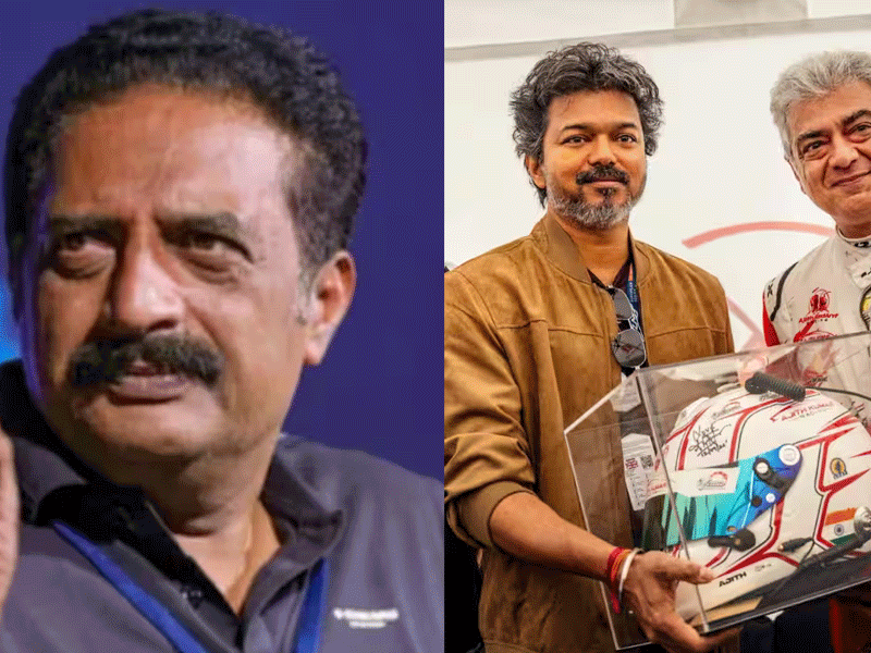 Vijay’s Britain Trip Sparks Debate; Prakash Raj Urges Patience