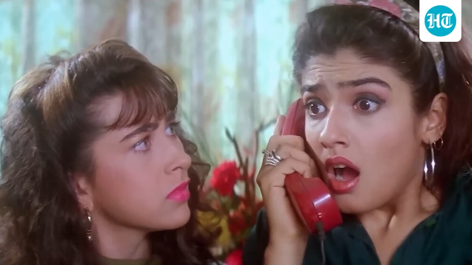 Raveena Tandon & Karisma Kapoor Break Tension Over Juice; 1994 Classic Reunion Sparks Laughter