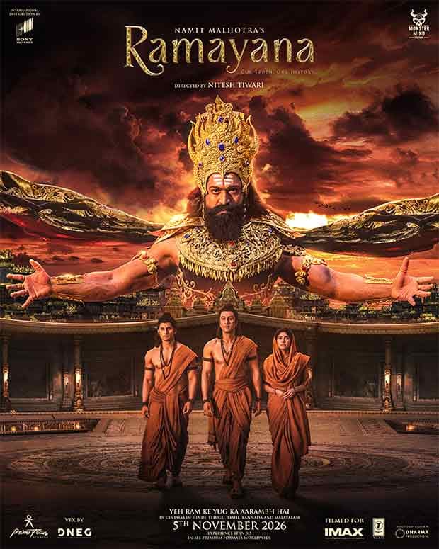 Ramayana’s Epic Cast Revealed; Part 1 Hits Screens Nov 5, 2026