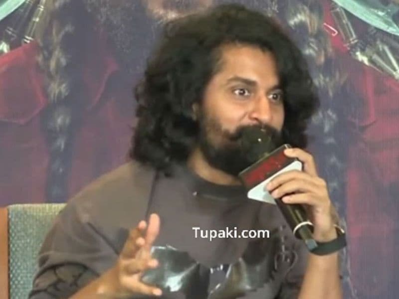 Nani keeps his cool amid braid debate; Bengaluru press meet sees calm star
