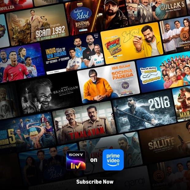 Prime Video adds Sony LIV as add‑on; ₹399 a month unlocks 450+ titles