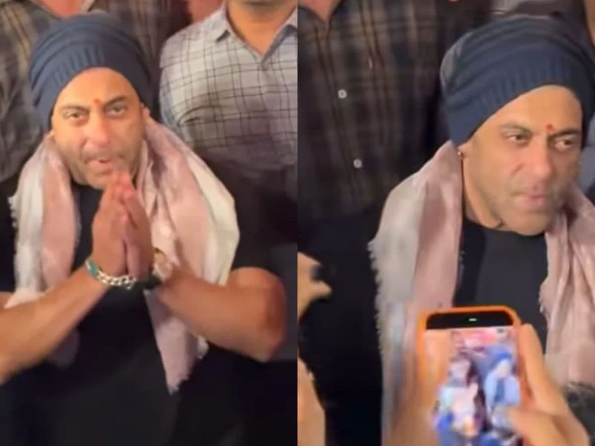 Salman Khan calms fans after Ganpati darshan; stops security from pushing child