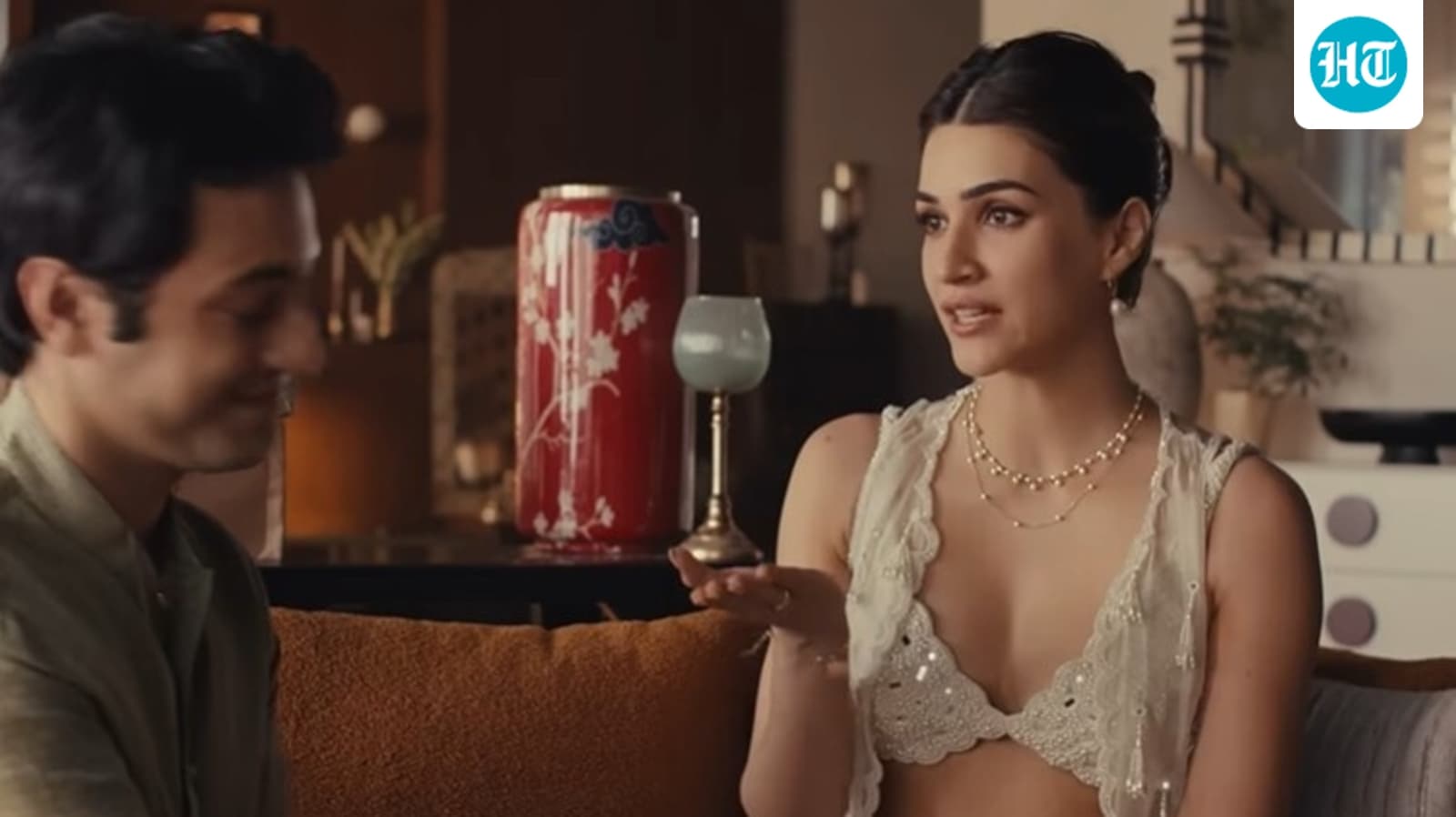 Kriti Sanon sparks debate with Raksha Bandhan ad; dog ties rakhi in bikini