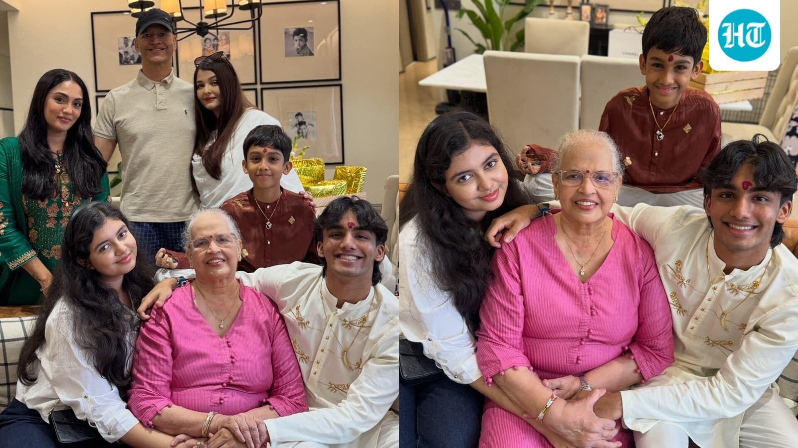 Aishwarya Rai Bachchan shares intimate Raksha Bandhan pic; brother Aditya posts family moment