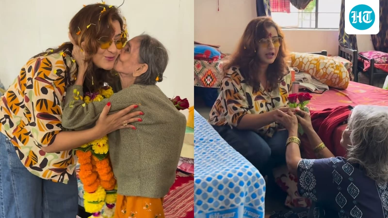 Shilpa Shinde skips Lock Upp 2 bash; celebrates with shelter home residents