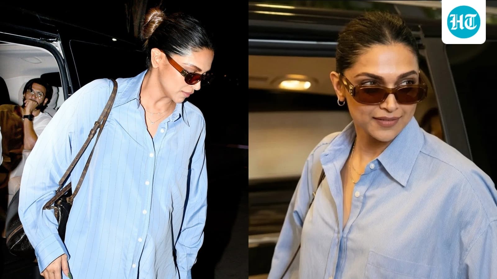 Deepika's Rare Airport Appearance; Ranveer Keeps Baby Close to Heart