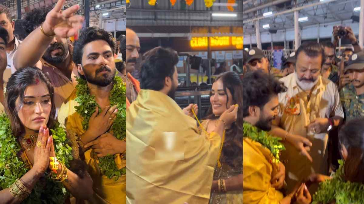 അനുമോള് വിവാഹിതയായി; വരന് തമിഴ് നടന്; കൈ പിടിച്ചേല്പ്പിച്ച് സുരേഷ് ഗോപി