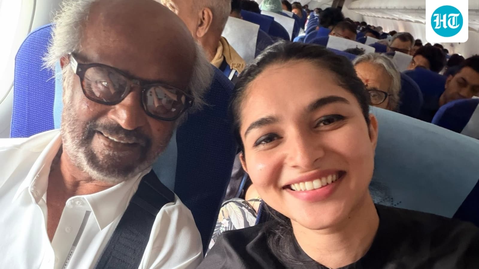 Kayadu Lohar’s dream seat beside Rajinikanth; she posts ecstatic selfie