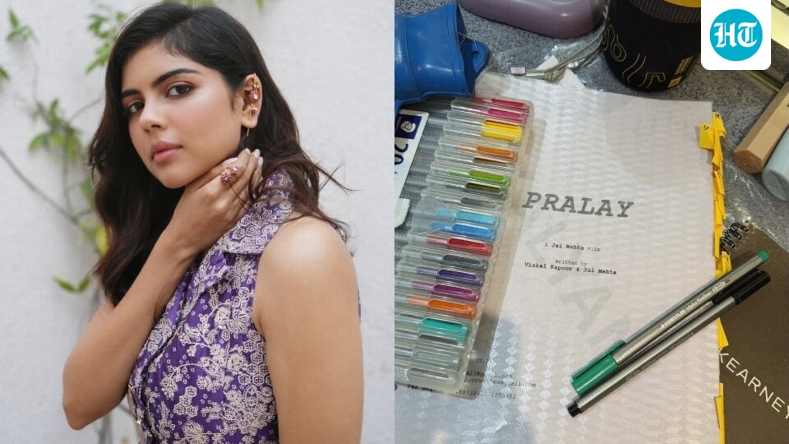 Kalyani Priyadarshan skips Onam feast to film Pralay; Mumbai shoot keeps her busy