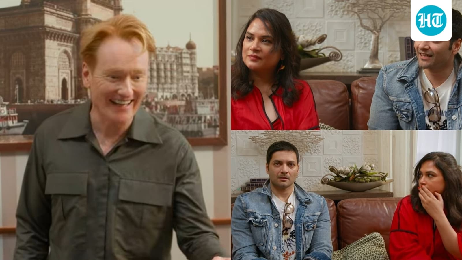 Conan O’Brien tries Bollywood; Richa Chadha and Ali Fazal leave him speechless