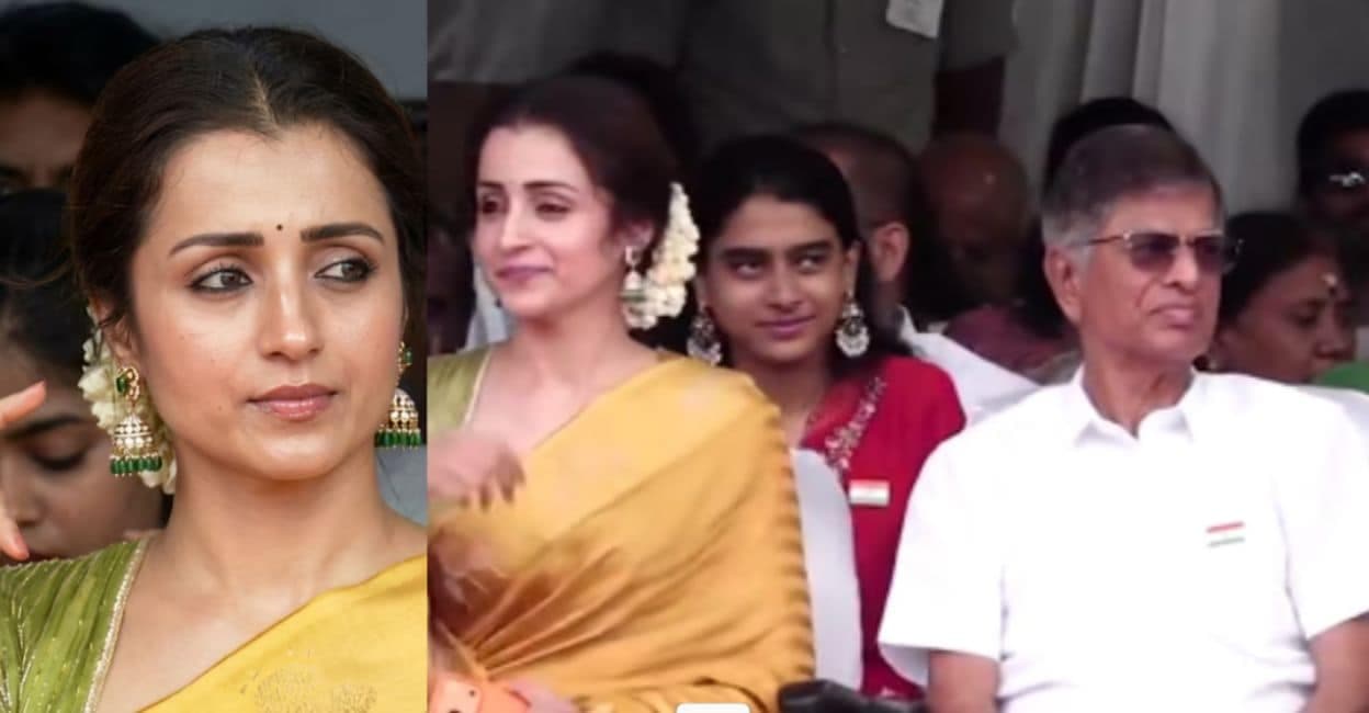Trisha Joins Vijay's Family for Independence Day Celebrations; Draws Social Media Buzz