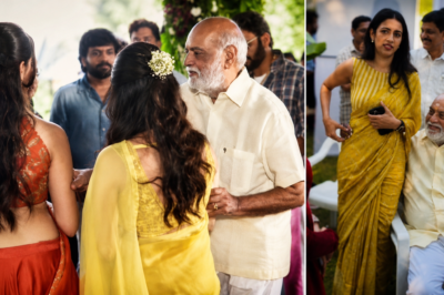 കീർത്തി സുരേഷിനെയും കൃതി ഷെട്ടിയെയും പിടിച്ചുവലിച്ചു; രാഘവേന്ദ്ര റാവുവിനെതിരെ വിമർശനം ശക്തം